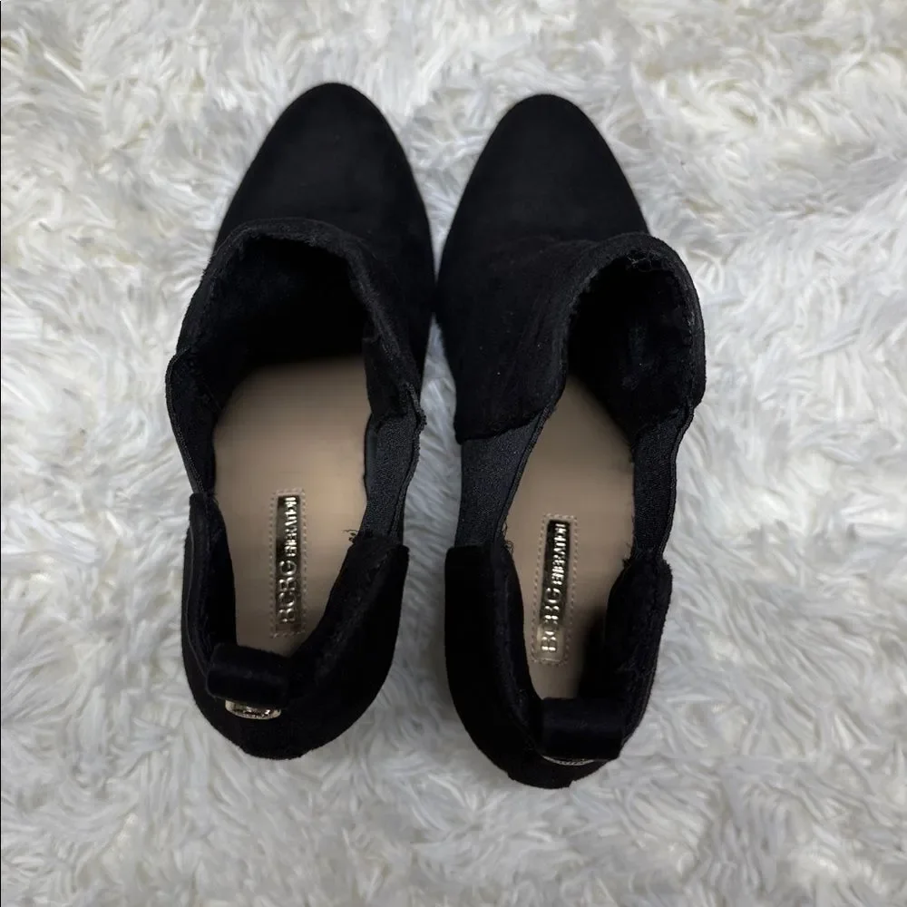 BCBGeneration Elegant Black Ankle Booties
